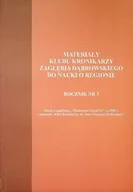 Książki o kulturze i sztuce - Materiały Klubu Kronikarzy Zagłębia Dąbrowskiego do nauki o regionie nr 3 - miniaturka - grafika 1