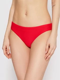 Stroje kąpielowe - Seafolly Dół od bikini Essential 40473-640 Czerwony - grafika 1