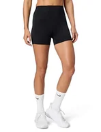 Spodenki damskie - Nike Spodenki damskie Dri-Fit One Hr 5In Short (ok. 12,5 cm), Black/Black, FN3211-010, L - miniaturka - grafika 1