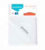 Przybory szkolne - Starpak Ekierka 45 /9cm Plast Pbh 40/960 - miniaturka - grafika 1