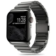 Akcesoria do smartwatchy - Pasek TECH-PROTECT Steelband o Apple Watch 4/5/6/7/8/9/SE/Ultra (42/44/45/49mm) Czarny - miniaturka - grafika 1