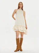 Sukienki - YAS Sukienka koktajlowa Eleanor 26034241 Écru Regular Fit - miniaturka - grafika 1