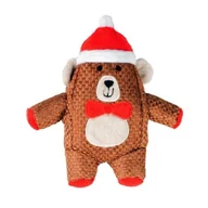 Zabawki dla psów - duvoplus Xmas Plusz Square Miś - miniaturka - grafika 1