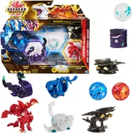 Figurki dla dzieci - Bakugan Legends zestaw startowy 5-pak figurki i karty Nova + Ultra + Geogan - miniaturka - grafika 1