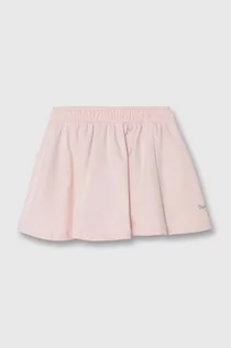 Sukienki i spódniczki dla dziewczynek - Pepe Jeans spódnica bawełniana dziecięca NERY kolor różowy mini rozkloszowana - grafika 1