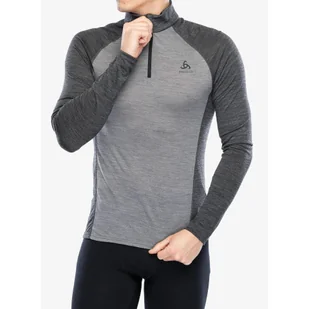 Bluza termiczna męska Odlo Natural Performance PW 150 BL - Bluzy narciarskie - miniaturka - grafika 1