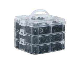 PARKSIDE® Zestaw klipsów mocujących i opasek kablowych lub zestaw narzędzi samochodowych (Zestaw klipsów mocujących i opasek kablowych) - Pozostałe wyposażenie warsztatu - miniaturka - grafika 1