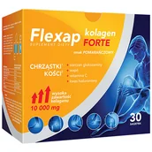 Stawy, mięśnie, kości - Flexap Kolagen Forte, smak pomarańczowy, 30 saszetek - miniaturka - grafika 1