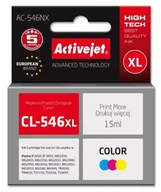 Tusze zamienniki - Activejet AC-546NX Tusz (zamiennik Canon CL-546XL; Supreme; 15 ml; kolor: czerwony, niebieski, żółty) - miniaturka - grafika 1