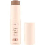 Bronzery i konturowanie twarzy - Catrice Soft Glam Filter Stick, sztyft rozświetlający, 030 Medium, 9 g - miniaturka - grafika 1