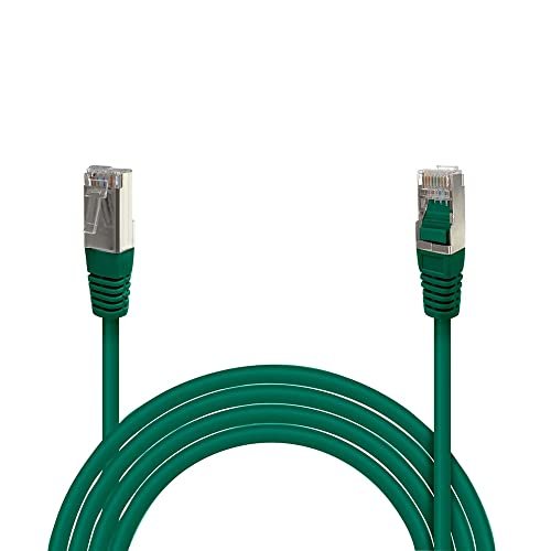 Waytex 33595 ekranowany RJ45 ADSL kabel sieciowy 7,50 m zielony