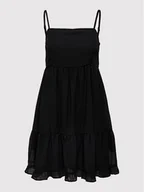 Sukienki - Only Sukienka letnia Ann Star 15262379 Czarny Regular Fit - miniaturka - grafika 1