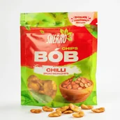 Inne przekąski suche - Prażony Bób chili 100 g - miniaturka - grafika 1