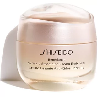 Shiseido Benefiance Wrinkle Smoothing Cream Enriched krem przeciwzmarszczkowy na dzień i na noc do skóry suchej 50 ml - Kremy do twarzy - miniaturka - grafika 1