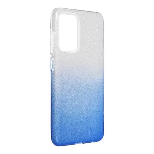 Forcell Futerał SHINING do SAMSUNG Galaxy A52 5G / A52 LTE ( 4G ) transparent/niebieski - Etui i futerały do telefonów - miniaturka - grafika 1