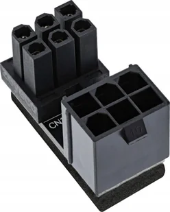 InLine InLine Grafikkarten Stromadapter intern, ATX 6pol Stecker / Buchse gedreht - Akcesoria do komputerów stacjonarnych - miniaturka - grafika 1