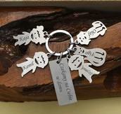 Breloki - Rodzina Brelok do kluczy - miniaturka - grafika 1