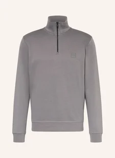 Boss Bluza Z Kapturem Zetrust grau - BOSS - Bluzy męskie - miniaturka - grafika 1