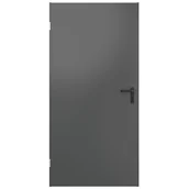Drzwi zewnętrzne - Isoxa Drzwi techniczne antracytowe 70 lewe lub prawe - miniaturka - grafika 1