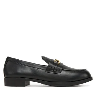 Loafersy LOVE MOSCHINO JA10242G1NIA000035 Czarny - Półbuty damskie - miniaturka - grafika 1