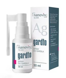 Salvum Nanovix Silver Gardło spray do gardła 30 ml 9098147 - Przeziębienie i grypa - miniaturka - grafika 1