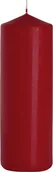 Świece - Bispol świeca walec 80/250 Burgund - miniaturka - grafika 1