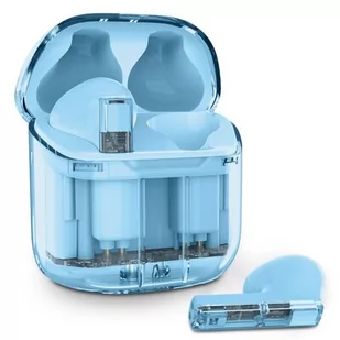 XMUSIC TWS760B Niebieski - Słuchawki - miniaturka - grafika 1