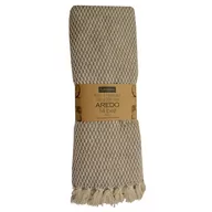 Koce - Koc 150 x 200 Bawełniany Boho Aredo 14 Beż - miniaturka - grafika 1