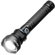 Latarki - Vayox Latarka akumulatorowa XHP50 LED aluminium VA0021 - miniaturka - grafika 1