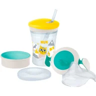 Kubki dla dzieci - NUK Learn to Drink Set zestaw dla dzieci Neutral - miniaturka - grafika 1