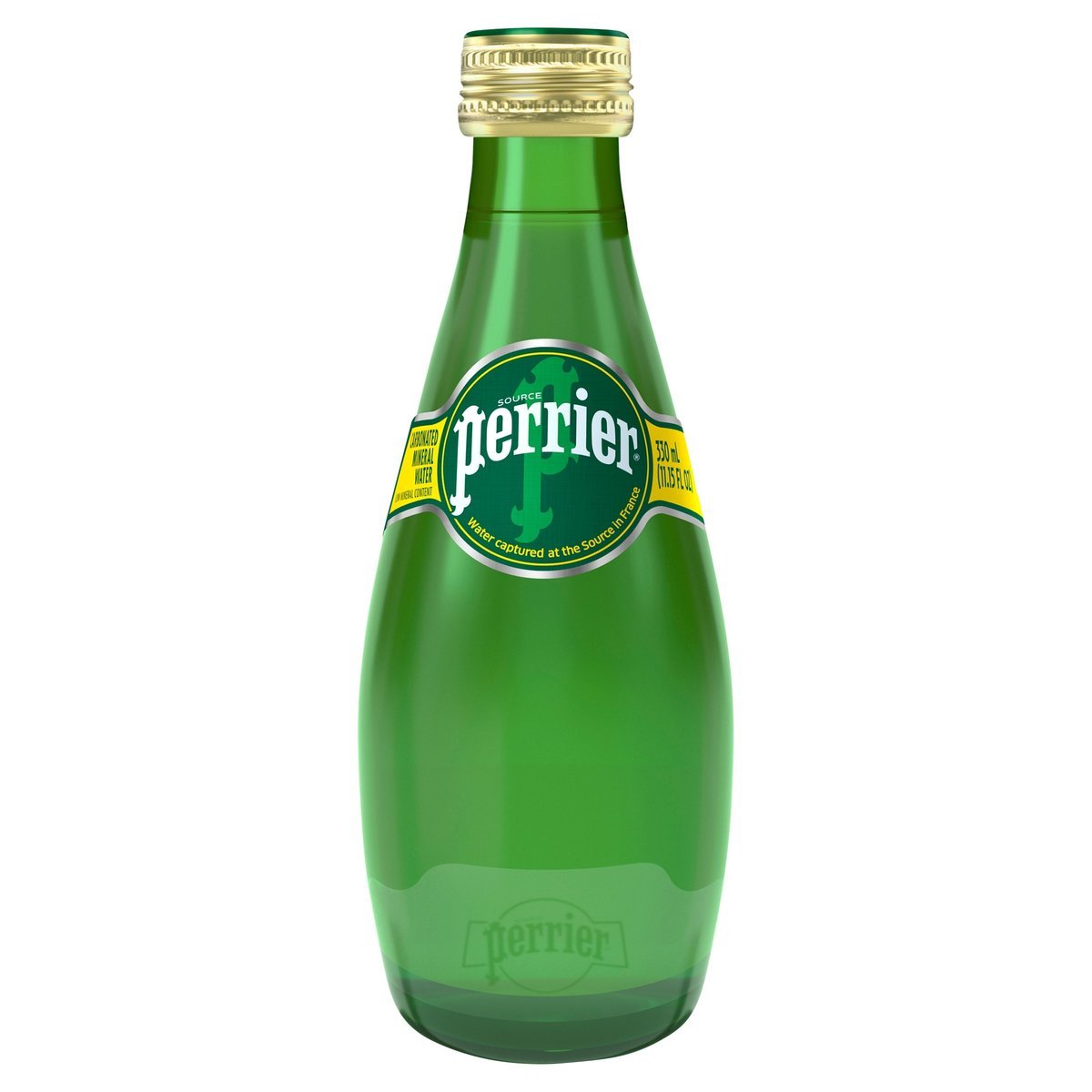 Perrier woda gazowana w szklanej butelce 330 ml