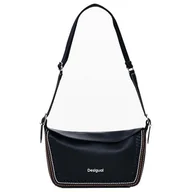 Torebki damskie - Desigual, BAG_TRAMA MUNICH Women's, Czarny (Black) - miniaturka - grafika 1