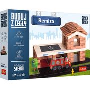 Zabawki konstrukcyjne - Trefl Brick Trick, zestaw konstrukcyjny Remiza - miniaturka - grafika 1