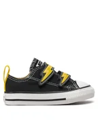Buty dla chłopców - Converse Trampki Chuck Taylor All Star Electric Bolt Easy-On A08376C Czarny - miniaturka - grafika 1