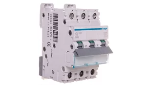 Hager Wyłącznik nadprądowy NDN 3P D32 10kA NDN332 - Bezpieczniki elektryczne - miniaturka - grafika 1