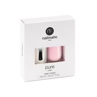 Lakiery do paznokci - Pure Nailmatic Zestaw NAILMATIC, color - Baza i lakier nawierzchniowy do paznokci 2 w 1 + ANNA - różowy, 16 ml - miniaturka - grafika 1