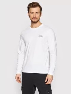 Bluzy męskie - Calvin Klein Longsleeve Mirrored Logo K10K108851 Biały Regular Fit - grafika 1