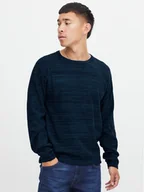 Swetry męskie - Blend Sweter 20715849 Granatowy Regular Fit - miniaturka - grafika 1