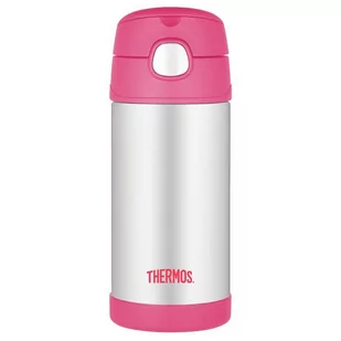 Thermos Termos dziecięcy ze słomką 355 ml kwiaty 120011 - Termosy - miniaturka - grafika 1