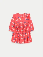 Sukienki i spódniczki dla dziewczynek - Coccodrillo Sukienka codzienna ZC4129101HGN Różowy Regular Fit - miniaturka - grafika 1