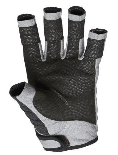 Helly Hansen Krótkie rękawiczki żeglarskie, unisex, czarne, L