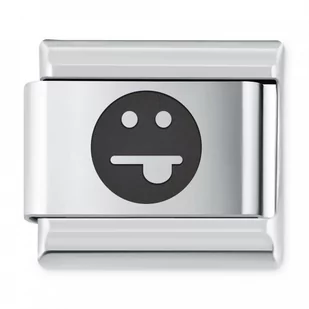 Murrano ITALIAN CHARMS Symbole Emocje Emotka Język IH-177 - Charmsy - miniaturka - grafika 1