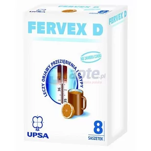 Fervex D x8 saszetek - Przeziębienie i grypa - miniaturka - grafika 1