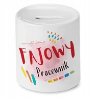 Skarbonki - Skarbonka 330 ml Dla Korneli Córki Dziecka Prezent z Nadrukiem ze Zdjęciem + Opakowanie na prezent (wzór 02) - miniaturka - grafika 1