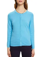 Kurtki damskie - edc by ESPRIT Damska kurtka z dzianiny, turkusowy, M - miniaturka - grafika 1