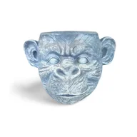 Figurki dekoracyjne - Figura Małpa donica - miniaturka - grafika 1