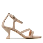 Sandały damskie - Sandały Gino Rossi 22961 Beżowy - miniaturka - grafika 1