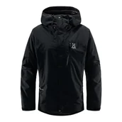 Kurtki męskie - Kurtka męska Haglöfs Astral GTX True Black M - miniaturka - grafika 1