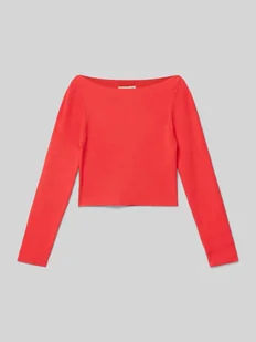 Sweter z dzianiny o kroju regular fit z mieszanki wiskozy - Swetry dla dziewczynek - miniaturka - grafika 1