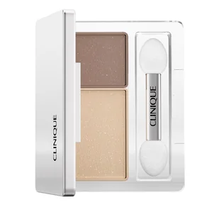 Clinique All About Shadow Duo Cień do powiek, Like Mink Like Mink CLINIQUE 1.7 g - Cienie do powiek - miniaturka - grafika 1